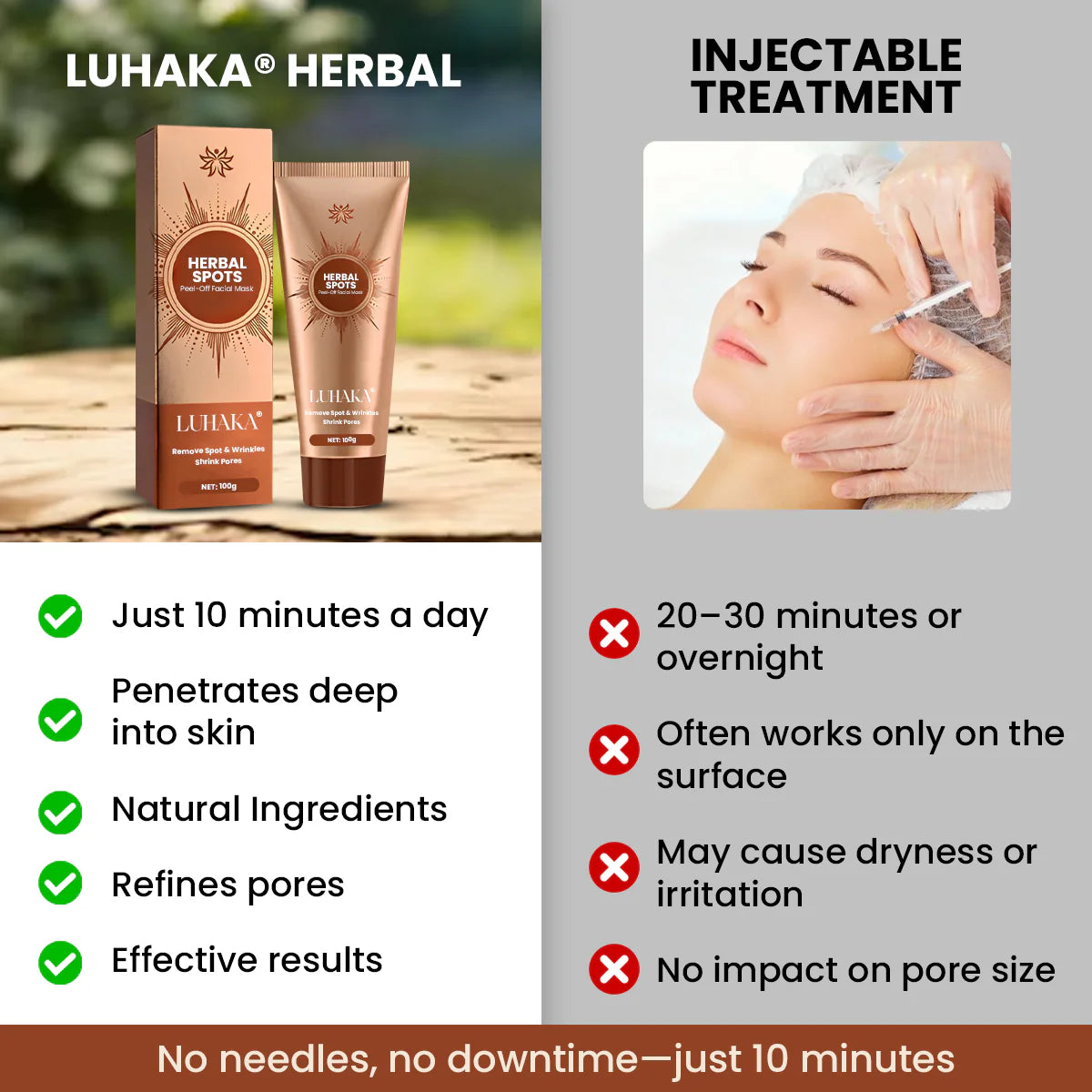 Luhaka® Herbal Spots Feel-off Facial Mask 3