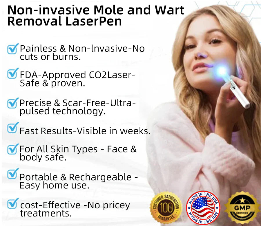 Total Skin Confidence Starts Here💫𝗞ı𝗱s𝗻𝗲𝗲𝗱® 𝗡𝗼𝗻-𝗜𝗻𝘃𝗮𝘀𝗶𝘃𝗲 𝗠𝗼𝗜𝗲 𝗮𝗻𝗱 𝗪𝗮𝗿𝘁 𝗥𝗲𝗺𝗼𝘃𝗮𝗜 𝗜𝗮𝘀𝗲𝗿 𝗣𝗲𝗻👨‍⚕️Developed by the American Academy of Dermatology Association (AAD)