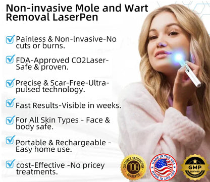Total Skin Confidence Starts Here💫𝗞ı𝗱s𝗻𝗲𝗲𝗱® 𝗡𝗼𝗻-𝗜𝗻𝘃𝗮𝘀𝗶𝘃𝗲 𝗠𝗼𝗜𝗲 𝗮𝗻𝗱 𝗪𝗮𝗿𝘁 𝗥𝗲𝗺𝗼𝘃𝗮𝗜 𝗜𝗮𝘀𝗲𝗿 𝗣𝗲𝗻👨‍⚕️Developed by the American Academy of Dermatology Association (AAD)