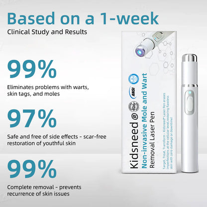 Total Skin Confidence Starts Here💫𝗞ı𝗱s𝗻𝗲𝗲𝗱® 𝗡𝗼𝗻-𝗜𝗻𝘃𝗮𝘀𝗶𝘃𝗲 𝗠𝗼𝗜𝗲 𝗮𝗻𝗱 𝗪𝗮𝗿𝘁 𝗥𝗲𝗺𝗼𝘃𝗮𝗜 𝗜𝗮𝘀𝗲𝗿 𝗣𝗲𝗻👨‍⚕️Developed by the American Academy of Dermatology Association (AAD)
